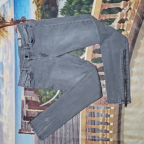 All Saints Zippered Ankle Skinny Jeans Size 28 - Picture 1 of 7